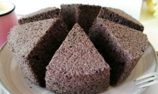 黑米枣糕做法图解 健康糕点做出来