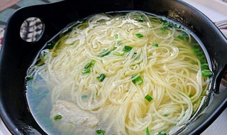 面条高汤的做法 特别简单