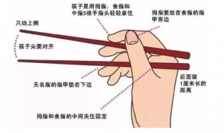 握筷子正确方法 握筷子正确错误方法有哪些