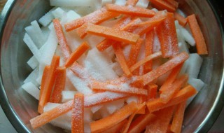 萝卜条的腌制方法 萝卜条的腌制方法介绍
