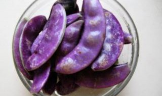 怎么做醋泡紫扁豆 醋泡紫扁豆步骤