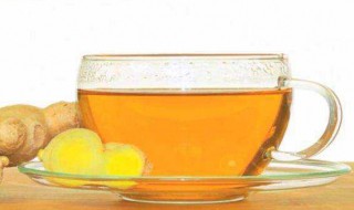 红茶姜汤制作方法 自制生姜红茶