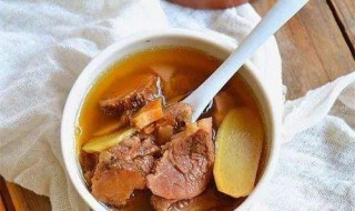 肉姜汤怎么做 肉丝姜汤的做法