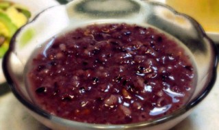 紫米粥的做法 紫米粥加什么配料好吃