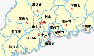 中山市在广州市哪个方向 地理方位你懂得