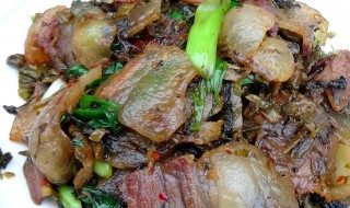 腊肉酸菜如何做 如何做酸菜炒腊肉