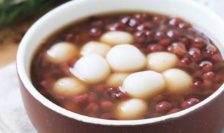 如何做珍珠红豆汤 珍珠丸子红豆汤做法