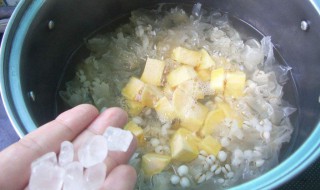 银耳番薯汤如何做 银耳番薯汤的做法