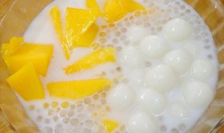 芒果西米汤圆教程 芒果牛奶西米汤圆怎么做好吃