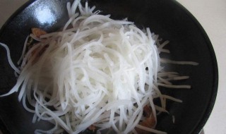 海米炒萝卜丝如何做 海米炒萝卜丝的做法步骤