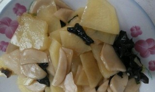 鲜菇土豆片怎么做 鲜菇土豆片的做法介绍