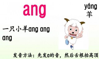 ang拼音怎么读 ang拼音应该怎么读