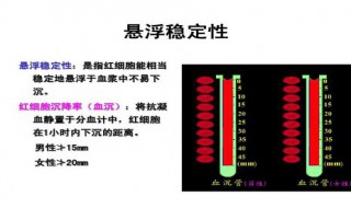 关于血沉,正确的叙述是 血沉解析