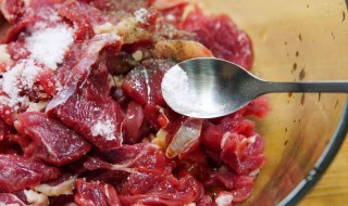 牛肉腌制的方法材料 牛肉腌制的方法