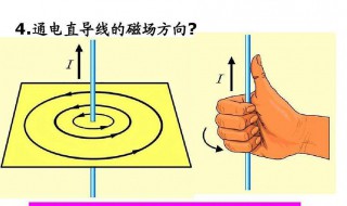 怎么判断磁场方向是点还是叉 磁场方向向里是点还是叉