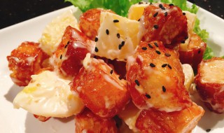 菠萝油条虾烩虾仁做法 菠萝油条虾仁的做法