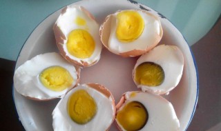 腌制咸鸡蛋的做法窍门 腌制咸鸡蛋的做法