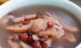 莲藕红豆汤的做法 红豆莲藕粥的做法