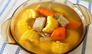 玉米里脊汤的配料及制作方法图片 玉米里脊汤的配料及制作方法