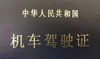 开机车需要考什么驾照 开机车需要考什么驾照才能开