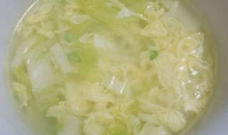 白菜汤如何做 白菜做汤教程