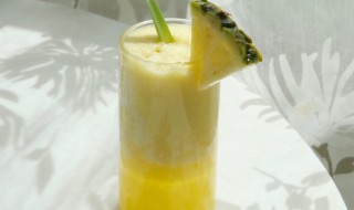 菠萝椰汁制作方法 菠萝汁的制作方法