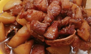 红烧肉焖土豆怎么做 红烧肉焖土豆做法大全