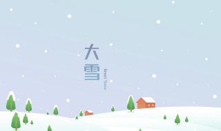 大雪节气的古诗 描写大雪节气的古诗