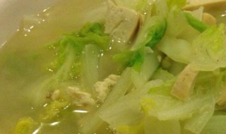 白菜豆腐汤最简单做法窍门 白菜豆腐汤最简单做法