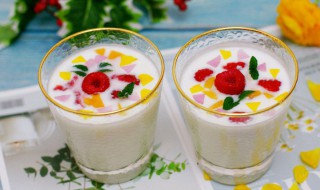 自制水果酸奶的做法窍门 自制水果酸奶的做法