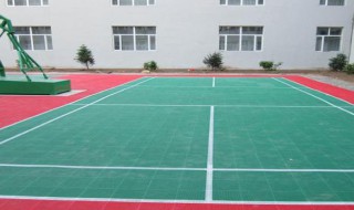 室外篮球场用地胶好吗 室外篮球场用是什么地板胶