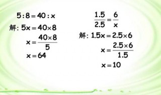 怎么计算比例分数方程 怎么计算比例分数方程题