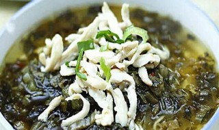 酸菜榨菜肉丝汤的简单做法 酸菜肉丝汤的做法详细步骤