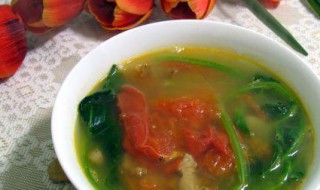 如何做柿子菠菜汤好吃 如何做柿子菠菜汤