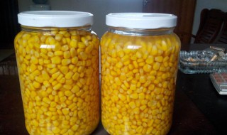 玉米粒罐头的制作方法 玉米罐头制作流程