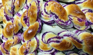 怎么制作简易版紫薯麻花酥 紫薯芝麻酥