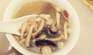 蟹味菇汤的做法 蟹味菇肉汤做法步骤