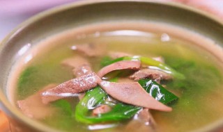 猪肝汤的做法大全 蘑菇猪肝汤的做法大全