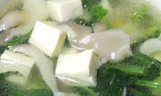 蘑菇酱日式豆腐汤怎么做好喝 蘑菇酱日式豆腐汤怎么做