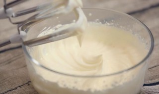 在家怎样自制奶油做法视频 在家怎样自制奶油做法