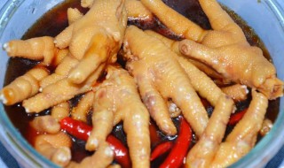 卤鸡爪的做法及配料及做法窍门 卤鸡爪的各种卤菜家常做法介绍