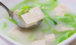 嫩豆腐汤怎么做 白菜嫩豆腐汤怎么做