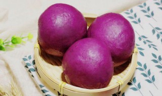 紫薯馒头卷的做法视频 紫薯馒头卷的做法