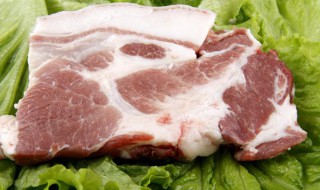猪前槽肉是哪一部分 猪前槽肉是哪一部分图片