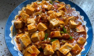 素麻婆豆腐的做法最正宗的做法 素烧麻婆豆腐的做法