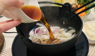 寿喜锅的正确吃法 寿喜锅的正确吃法视频