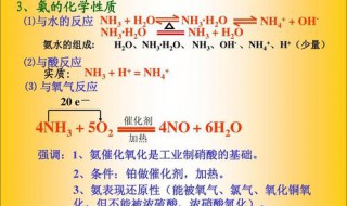 nh3的催化氧化方程式 nh3的催化氧化反应方程式