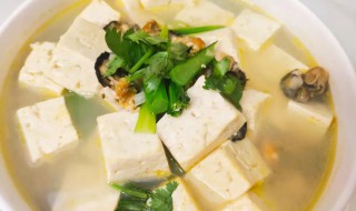 牡蛎豆腐汤的做法和功效 牡蛎豆腐汤的做法