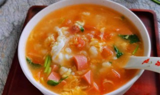 自制疙瘩汤的做法 制作疙瘩汤的方法