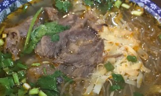 淮南牛肉汤的做法 淮南牛肉粉丝汤的做法